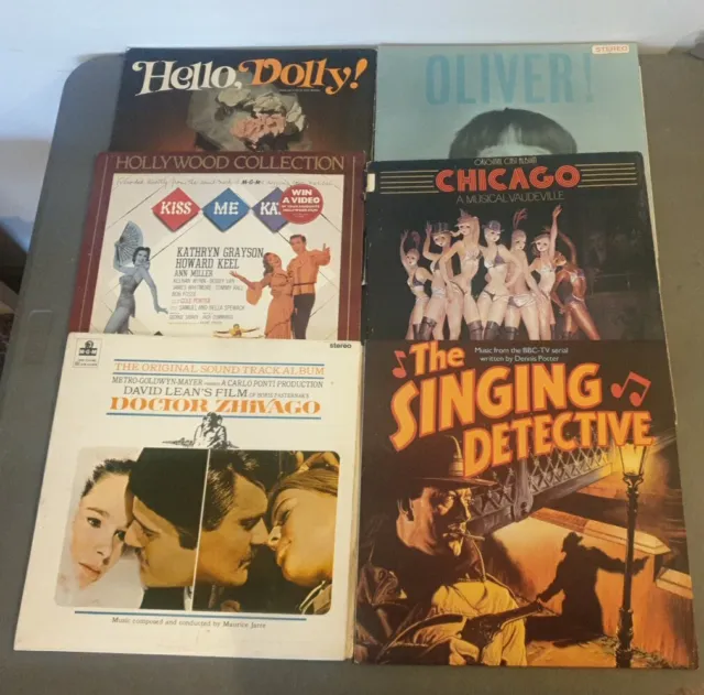 Job Lot X 6 Movie / Film / Musicals Soundtrack 12" Vinyl LPs Lot 3