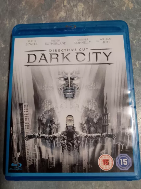 DARK CITY DIRECTOR'S CUT BLURAY. Rare. OOP. UK version. Cult.