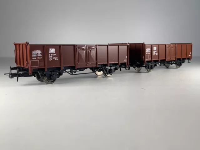 Lot De Z Wagons Tombereau Roco Ho 1/87 / Db Neuf