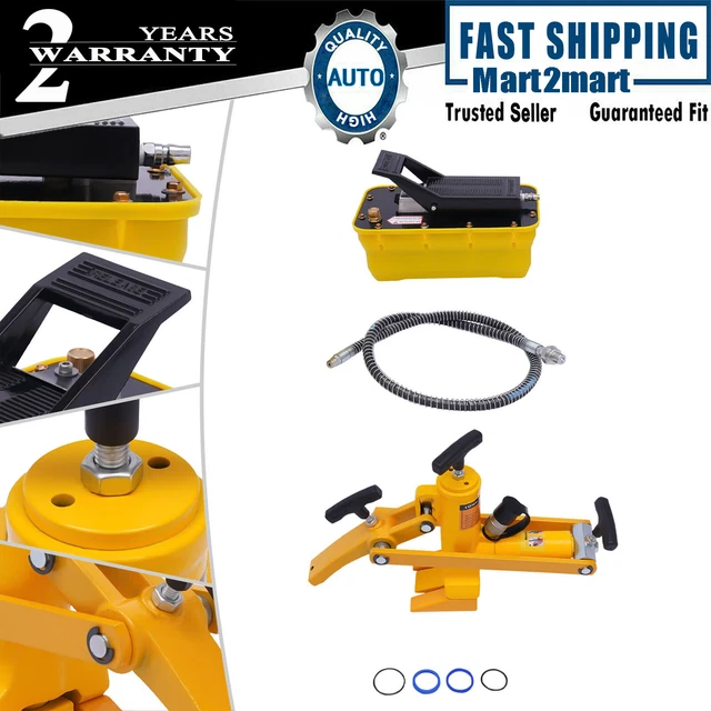 TRUCK TRACTOR HYDRAULIC Bead Breaker Tire Changer Foot Pump Tool Kit