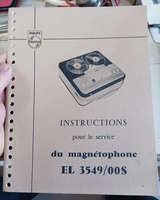 MAGNÉTOPHONE COLLECTION À bandes radiola 9547 vintage 1955 (ETVR025) EUR 99,00 - FR