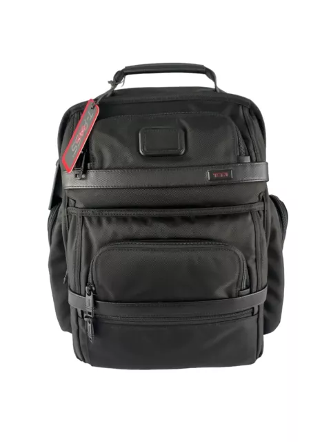 TUMI  ALPHA 2 T-Pass Brief Pack Large Ballistic Nylon Business Backpack Black