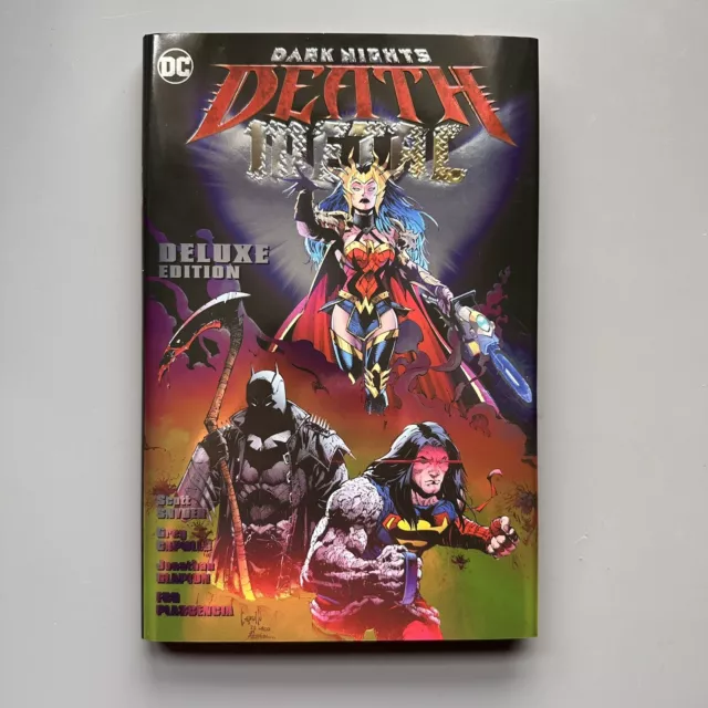 Dark Nights Death Metal Deluxe Edition Hardcover HC Scott Snyder Greg Capullo DC