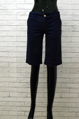 brooksfield Bermuda Brooksfield Donna Taglia 38 Pantalone Jeans Cotone A Righe Usato 