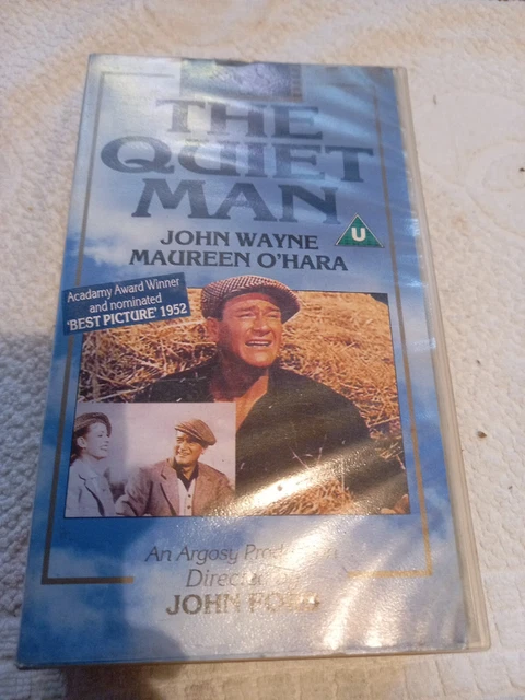THE QUIET MAN - John Wayne - Maureen O'Hara (PAL VHS) Cinema Club ...