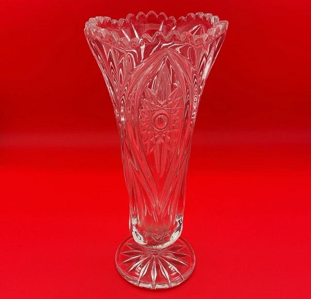 NACHTMANN BLEIKRISTALL VASE 24% Lead Crystal 9.5