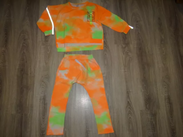 QBA Kids tracksuit,2piece outfit joggers+sweatshirt, set bottoms top size 12 yea