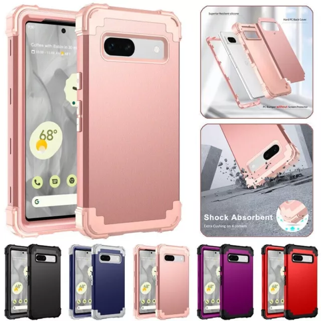 For Google Pixel 8 7 Pro 6 5 4 3 7A 6A 5A 4A 3A Case Shockproof Heavy Duty Cover