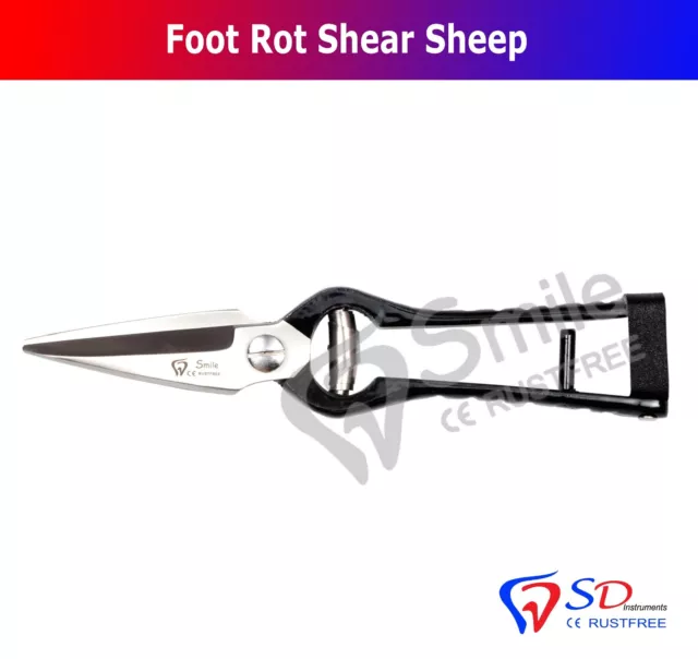 Foot Rot Shear Sheep Shears Hoof Trimming Scissors Sharp Serrated Blades CE NEW