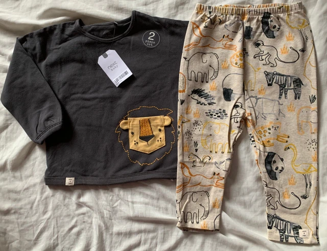 NEW Baby Boys NEXT Tiger Top Legging Set 9-12 months