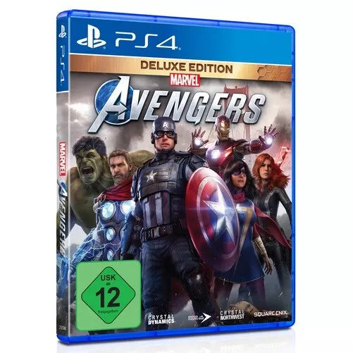 Marvel's Avengers Deluxe Edition Sony PS4 inkl. PS5 Upgrade USK12 NEU/OVP