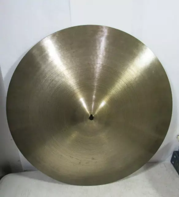 Vintage 1970s Avedis Zildjian 20" Inch Keyhole Crash Ride Cymbal