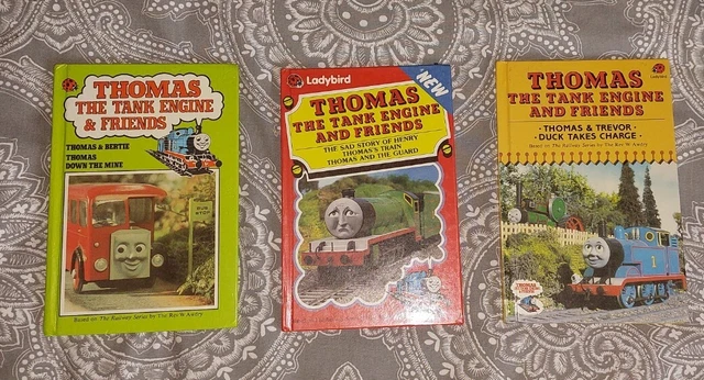 LADYBIRD THOMAS THE Tank Engine And Freinds 1980s Books X3 £1.99 ...