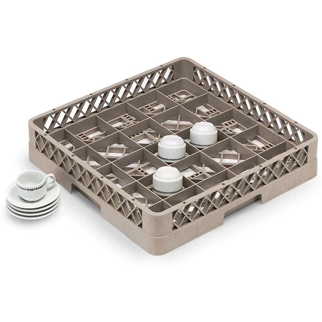 Traex TR16 Full Size 25 Compartment Cup Rack