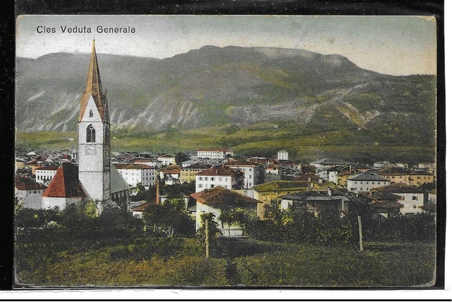 TRENTO (562) - CLES Veduta Generale - Fp/Vg 190?