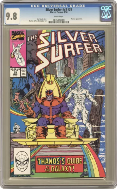 Silver Surfer #35 CGC 9.8 1990 0635482008