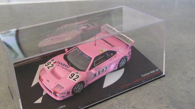 Venturi 500LM – 24h Du Mans 1993 – IXO Altaya 1/43 – N°19 – Occasion