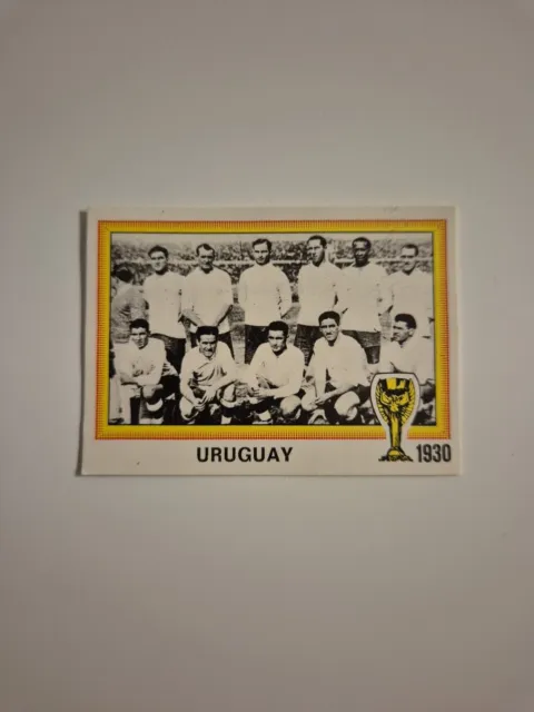 N°4 Champions Uruguay History WC 1930 Panini World Cup Argentina 78 1978