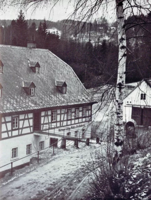 Hain im Riesengebirge/ Przesieka- Die Liebig- Mühle im Bächeltal 1935