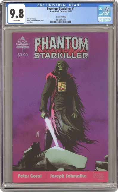 Phantom Starkiller 1C Schmalke Variant 2nd Printing CGC 9.8 2020 3916841020