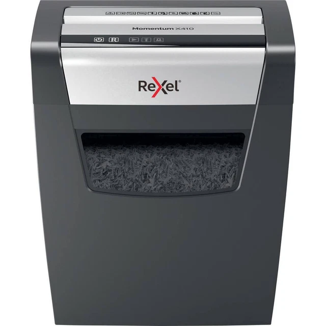 Rexel Momentum X410 Aktenvernichter Partikelschnitt 4 x 28 mm 23 l Blattanzahl