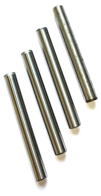 5/16" x 2-1/2" DOWEL PINS HEAT TREATED ALLOY STEEL - BRIGHT FINISH - 4 PIECES