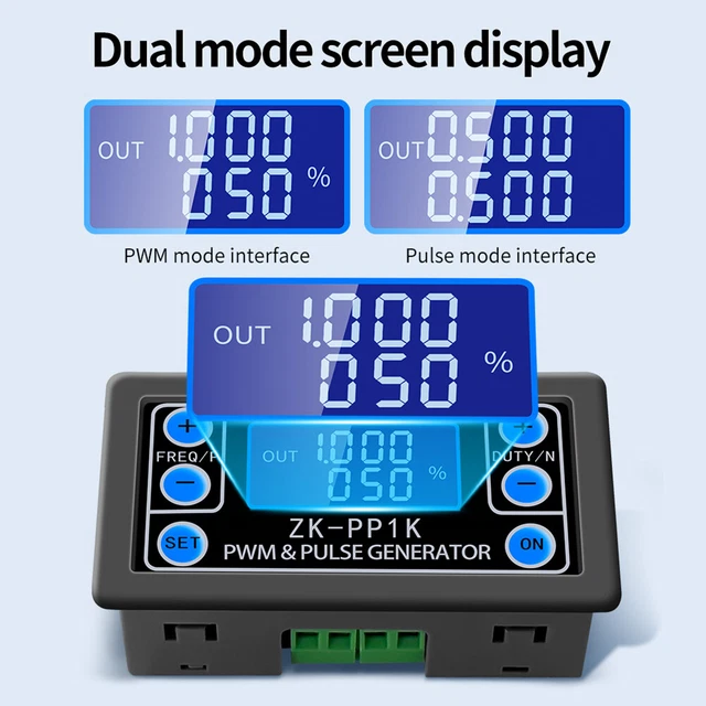 Square Wave Signal Generator Pwm Square Wave Signal Generator Pulse Frequency Duty Cycle Module~p82344436