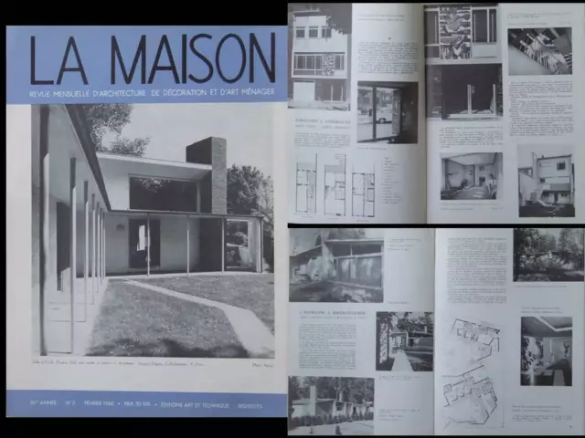 La Maison N°2 1960 Jacques Dupuis, Willy Meysmans, Housiaux, Goffaux, Uccle