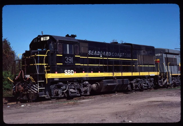 Original Rail Slide - SBD Seaboard 391 Mulberry FL 12-25-1984