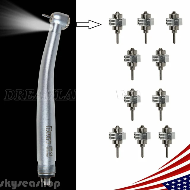 USA E-generator Dental LED Fiber Optic High Speed Handpiece 4 Hole / Rotor G#X