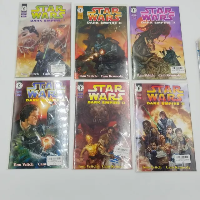 Star Wars Dark Empire II #1-6 1994 Complete Series 1994-95 Dark Horse Comics