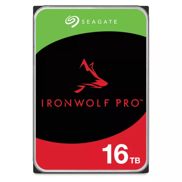 Seagate IronWolf Pro NAS HDD ST16000NE000-FR 16TB 3,5 Zoll SATA 6 Gbit/s CMR