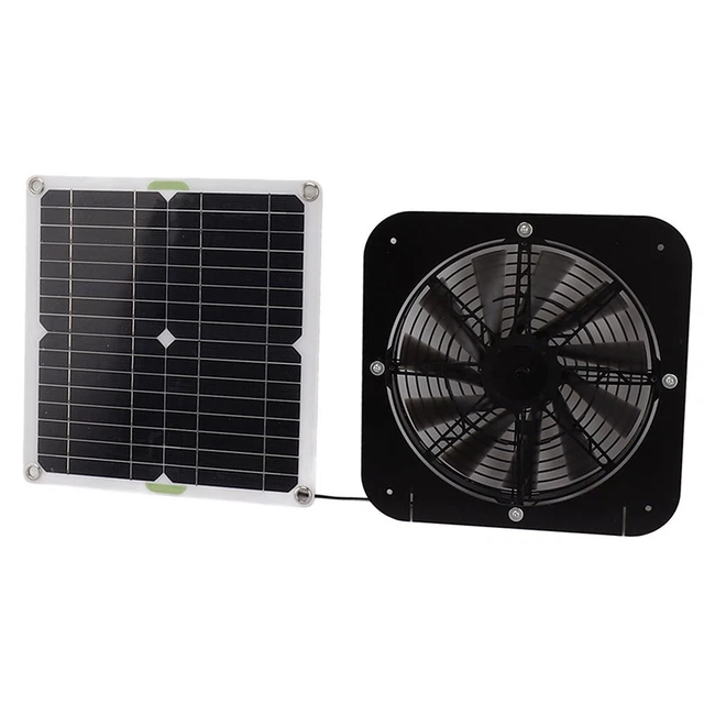 Ventilatore Solare 10W - Singolo, Impermeabile, Per Pollai E Serre - Foto 2