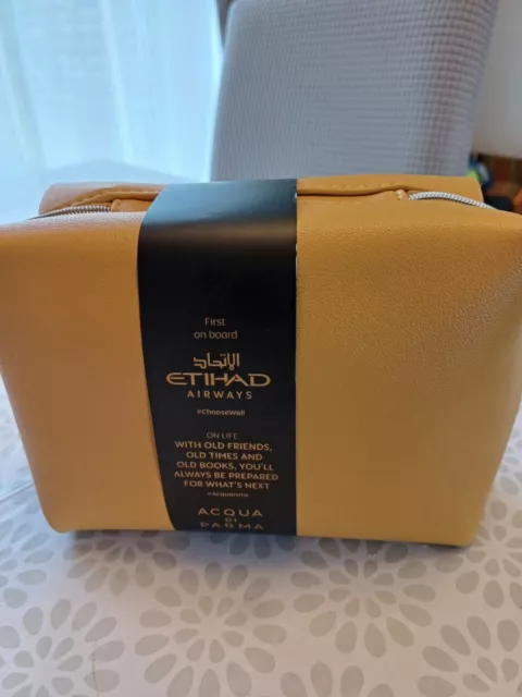 Ethiad First Class Amenities Set Brand New