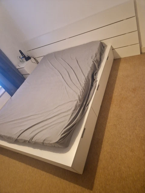 Nordli queen bed frame discount