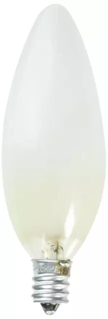 Westinghouse Lighting 0368700, 60 Watt, 130 Volt Frosted Incand B10 Light Bulb,