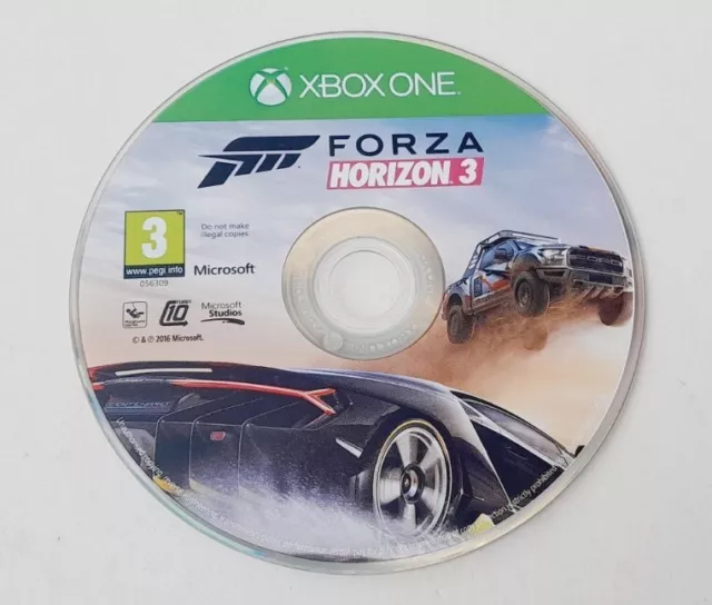 Forza Horizon 3 Microsoft Xbox One Game Driving Racing Cars Disc Only