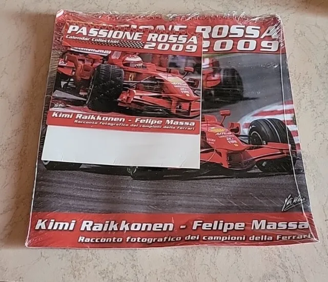 Ferrari Calendario Passione Rossa Kimi Raikkonen - Felipe Massa 2009
