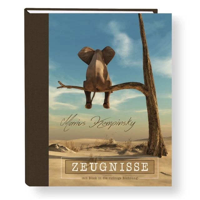 Folienballon 'Hurra Schule' – Elefant-Motiv, Helium-geeignet, Für Einschulung & Schulstart