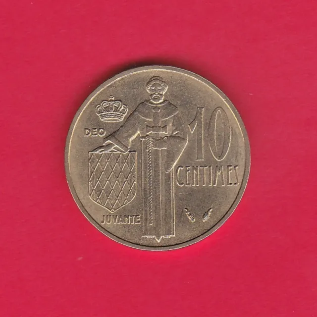 Pièce de monnaie Monaco : Rainier III 10 Centimes, 1978, SUP