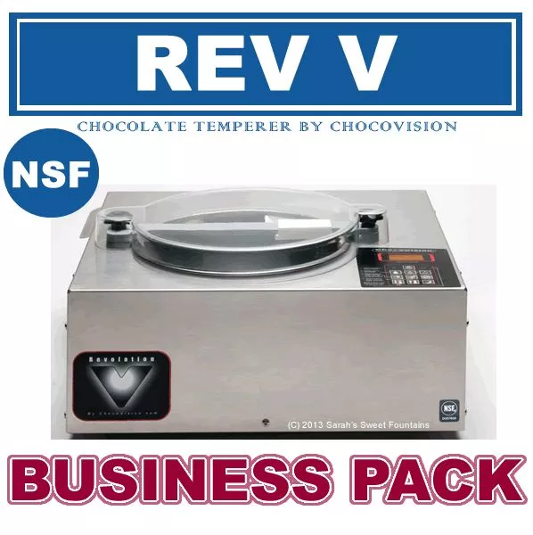 Chocovsion Revolation V Rev V Chocolate Tempering Machine Business Package