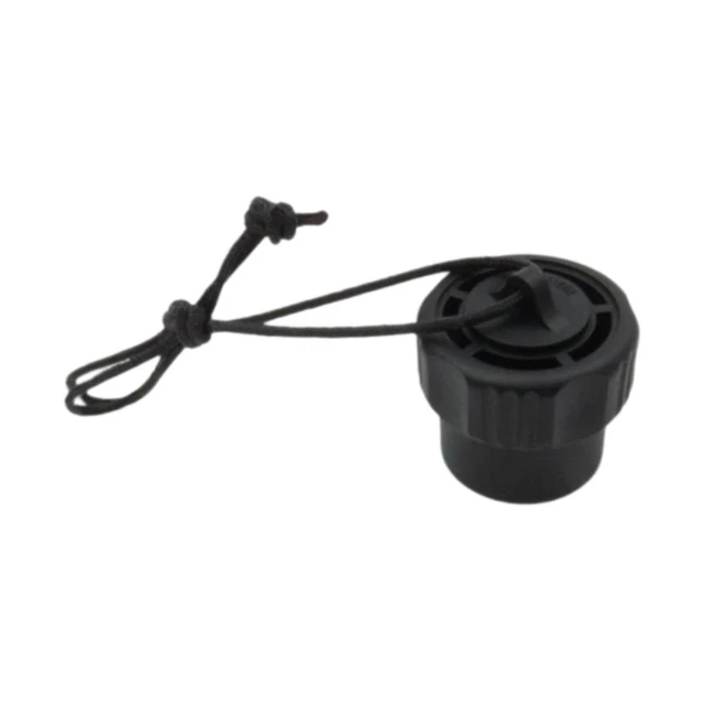 Bouchon Anti-poussière DIN Pour Réservoir De Plongée - Compatible 200/300 Bars - ABS Noir - Léger 15g (1 Ou 2 Pièces)
