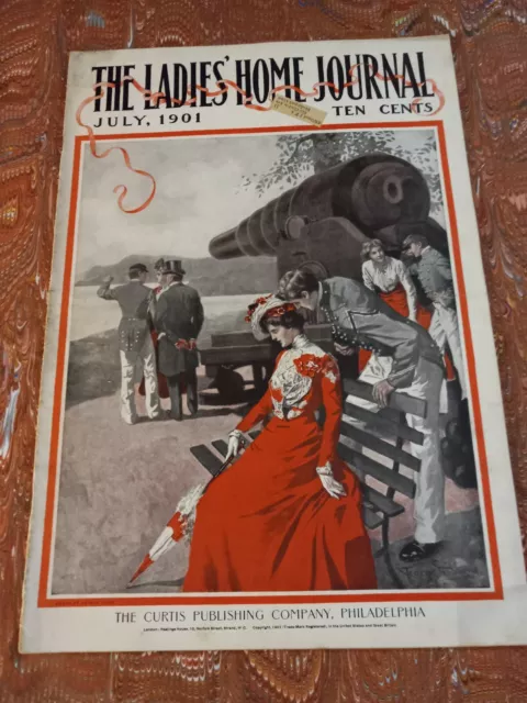 Vintage July 1901, Ladies Home Journal Magazine: