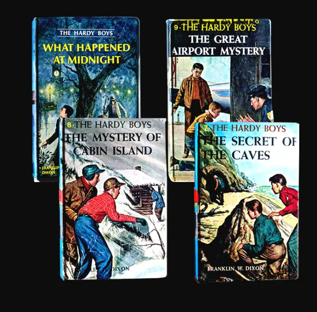 Vintage Hardy Boys "Blue Back" Edition Books (U-Pick) Hardcover Mystery