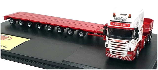 "Oxford Diecast scala 1/76 SCA03LL - Caricatore basso Scania R serie R ""Donnell & Ellis"