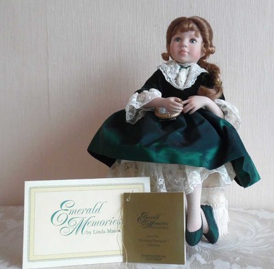 Georgetown collection Emerald memories victorian porcelain doll 1997