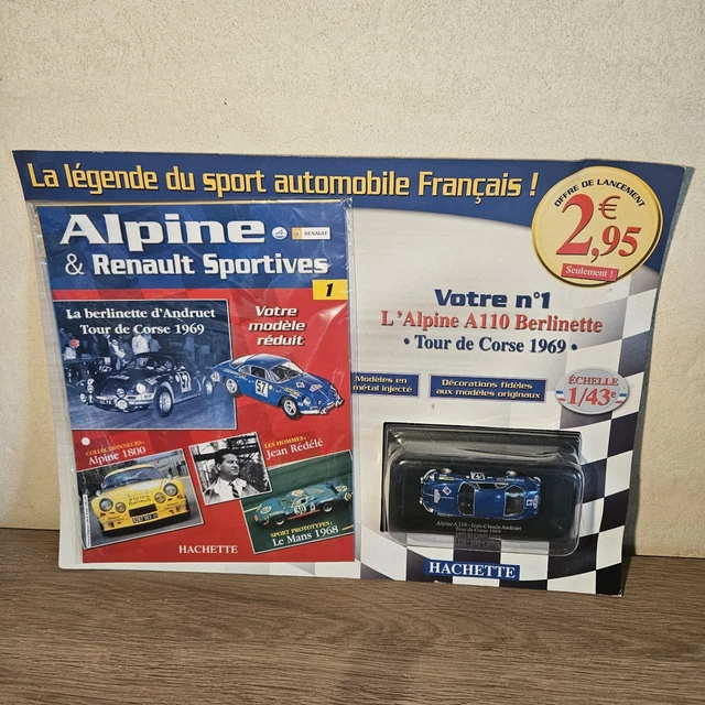 Renault Alpine A110 1600 S 1969 – Solido 1/18, Grise, état Proche Du Neuf