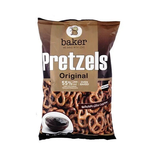 Baker Biscuits Original Pretzel Con Barbecue 55 % Meno Di Grassi 270...