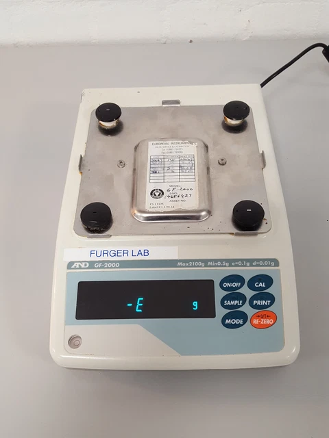 A&D Weighing GF-2000 Precision Scale Analytical Balance Lab - Spares Repairs