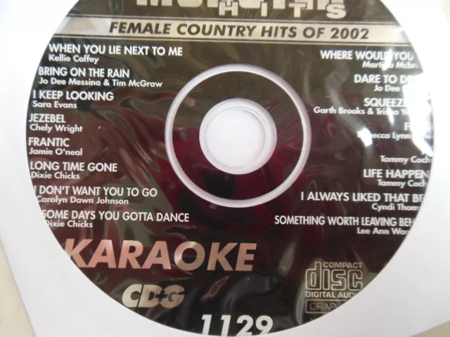 Monster Hits Karaoke CD+G vol-1129/ Dixie Chicks,Evans Sarah,Martina Mcbride+